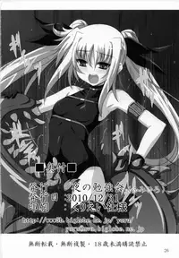 (C79) [Yoru no Benkyoukai (Fumihiro)] NF-04 (Mahou Shoujo Lyrical Nanoha)