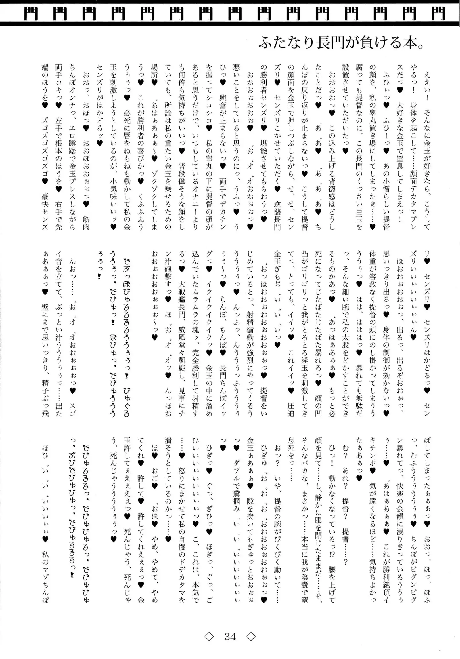 Futanari Nagato ga Makeru hon.