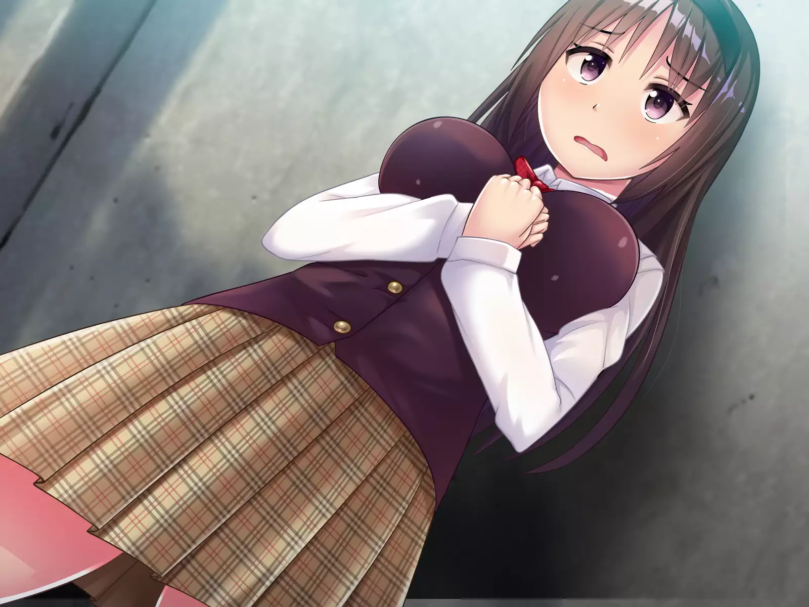 Iinari JK Kanojo -Kyoushi ni Odosare SEX Zuke ni Natta NTR Yuutousei-