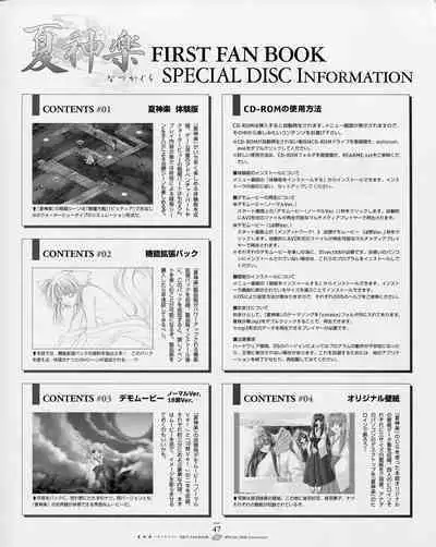 Natsukagura First Fan Book