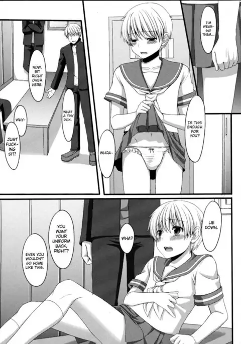 Let's Force Him to Crossdress and Rape Him